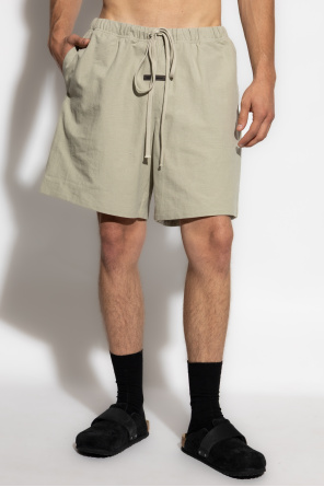 Fear Of God Essentials Baumwollshorts mit Logo-Patch