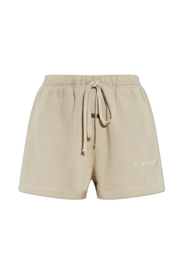 Shorts with printed logo od Fear Of God Essentials