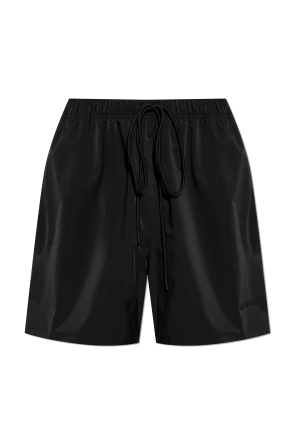 Pantalones cortos con logo bordado