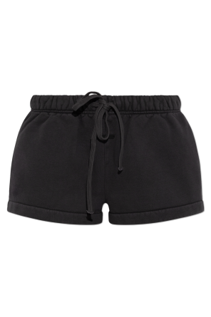 Shorts with logo patch