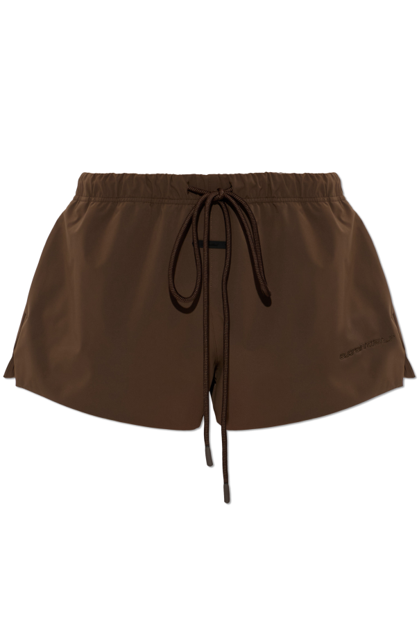 Shorts with embroidered logo od Fear Of God Essentials
