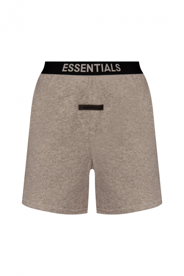 Fear Of God Essentials pastello shorts with logo