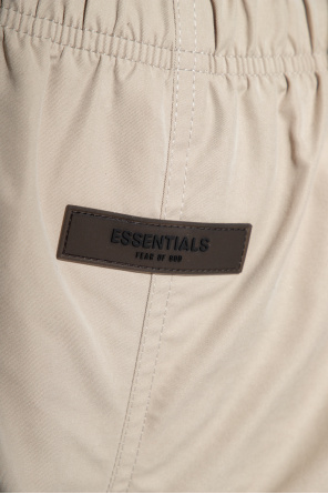 Fear Of God Essentials izzue x Neighborhood T-Shirt mit Logo-Print Braun