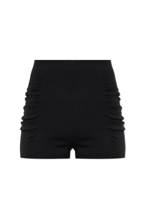 High-waisted shorts