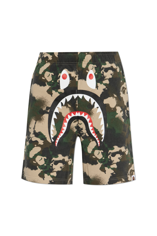 Camouflage motif shorts od A BATHING APE®