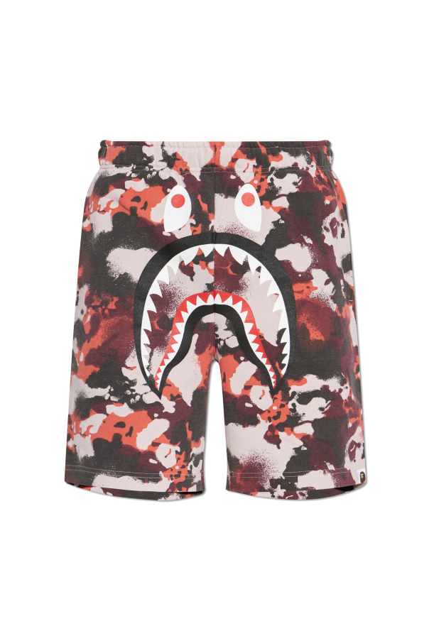 Camouflage-patterned shorts od A BATHING APE®