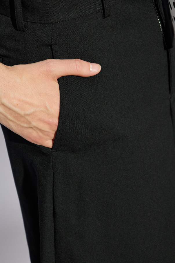 Comme des Garçons Black Wollshorts