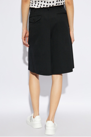 Comme des Garçons Black Wollshorts