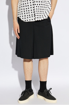 Comme des Garçons Black Wollshorts