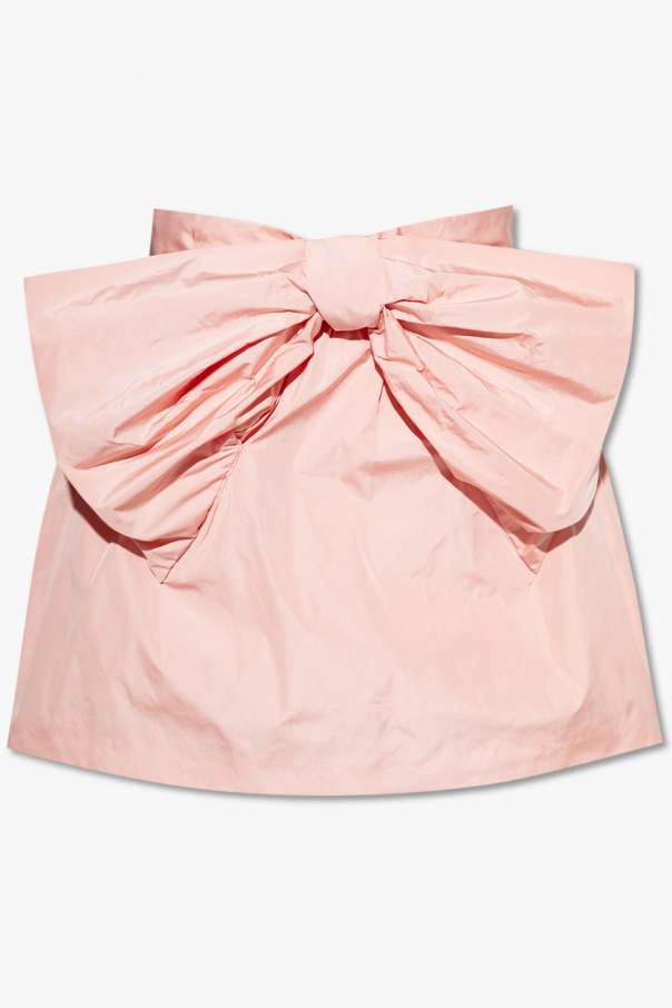Red Valentino Shorts with decorative bow