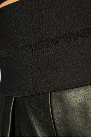 Alexander Wang Leather shorts