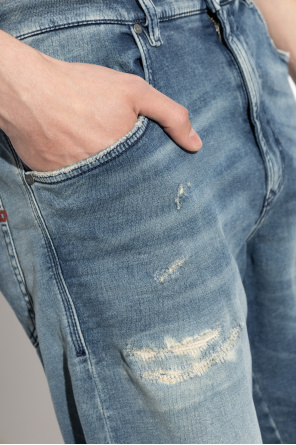Diesel Denim shorts `2033 D-KROOLEY-SHORT-BW`