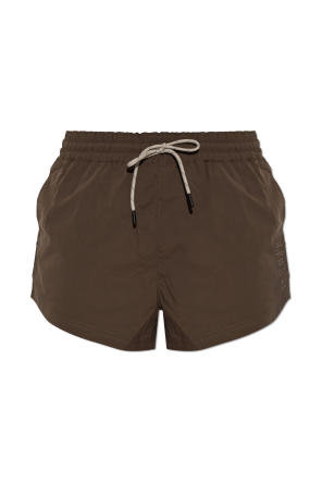 Shorts with embroidered logo