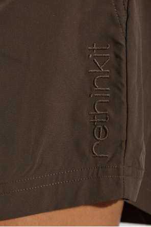 Rethinkit Studios Calções com logótipo bordado