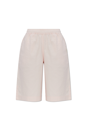 Striped pattern shorts