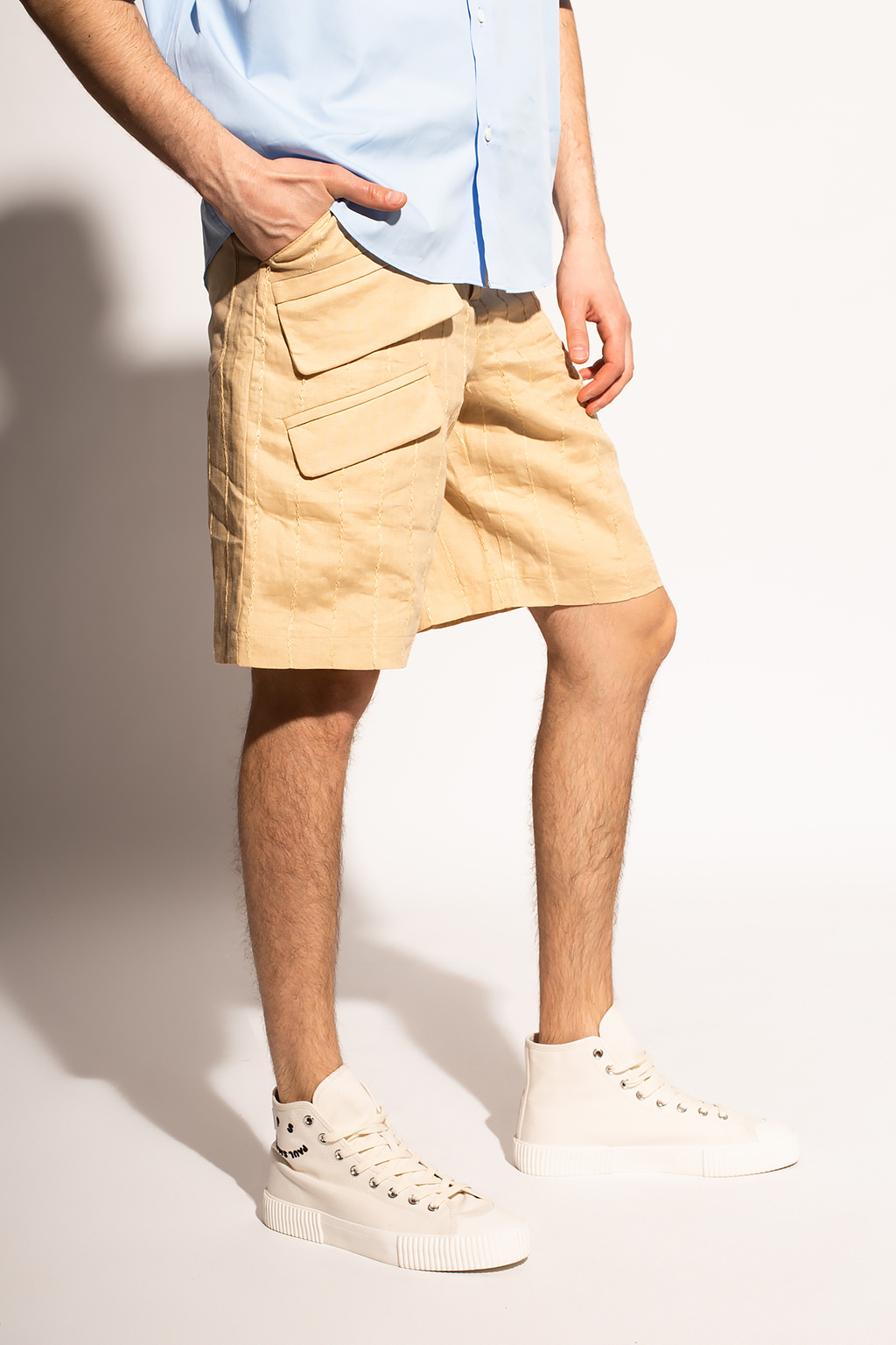 Jacquemus ‘Le Short Raphia’ shorts