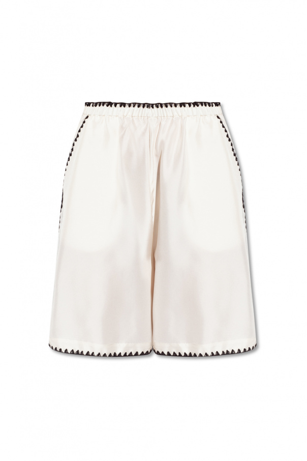 Totême Silk shorts