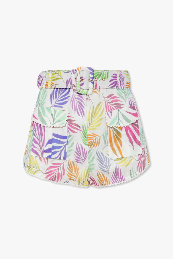 IXIAH ‘Tropics’ linen shorts