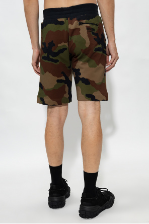 Moschino Shorts with camo print