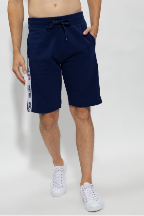 Moschino ami paris ami de coeur cotton shorts