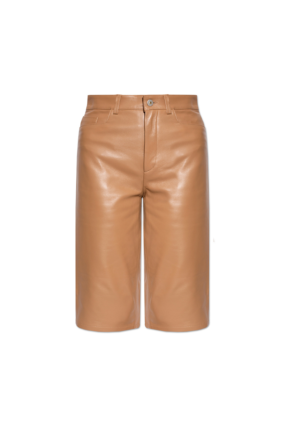 Wandler ‘Poppy’ leather shorts