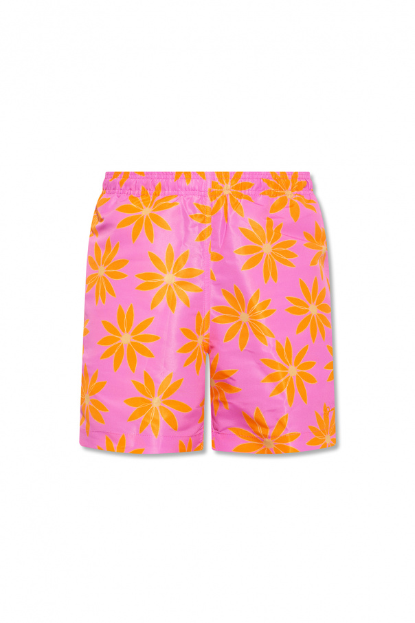 Jacquemus Swim shorts with floral motif