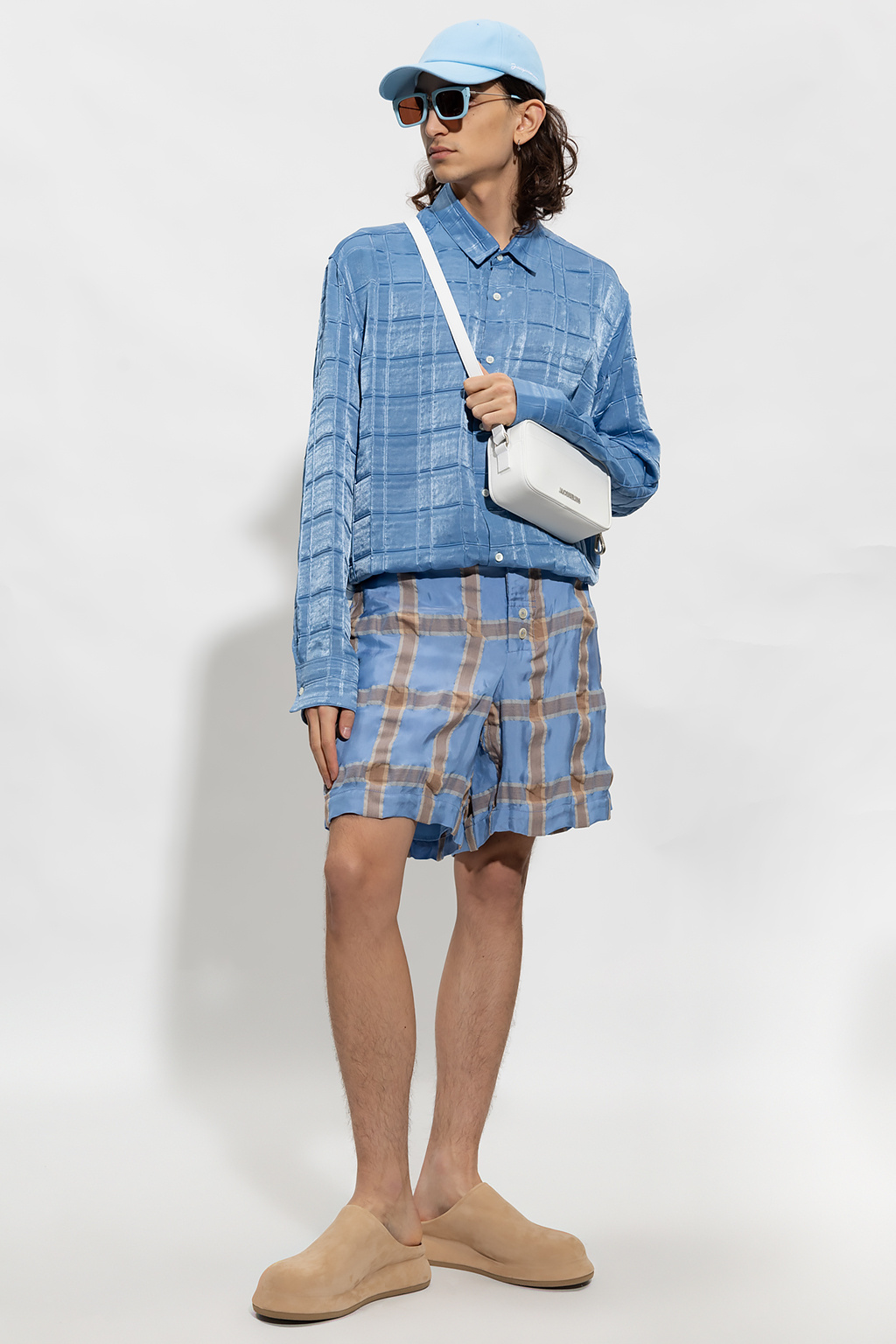 Jacquemus ‘Calecon’ checked shorts