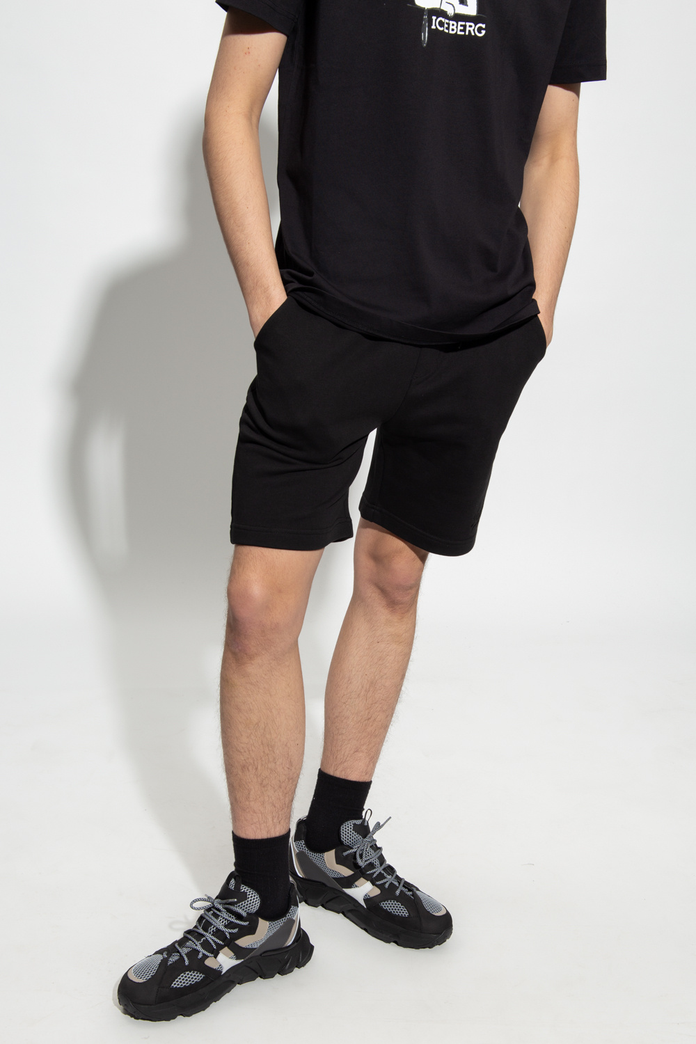 Iceberg Shorts with logo