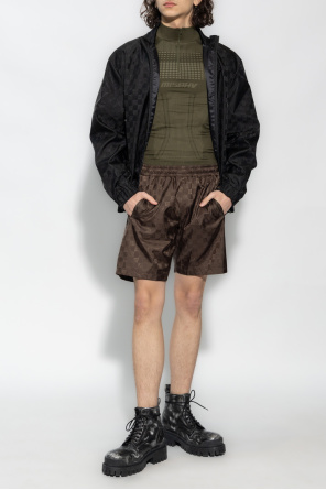 Shorts with monogram od MISBHV