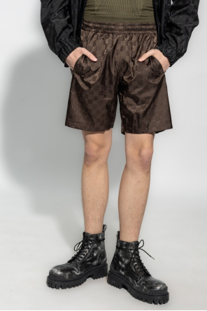 MISBHV Skinny Shorts with monogram