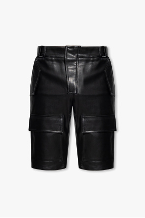 Shorts in vegan leather od MISBHV