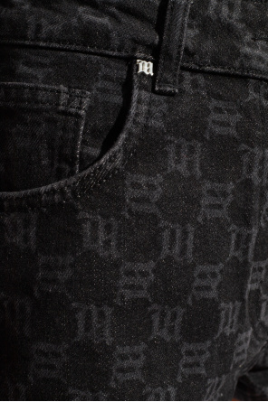MISBHV Jeansowe szorty z logo