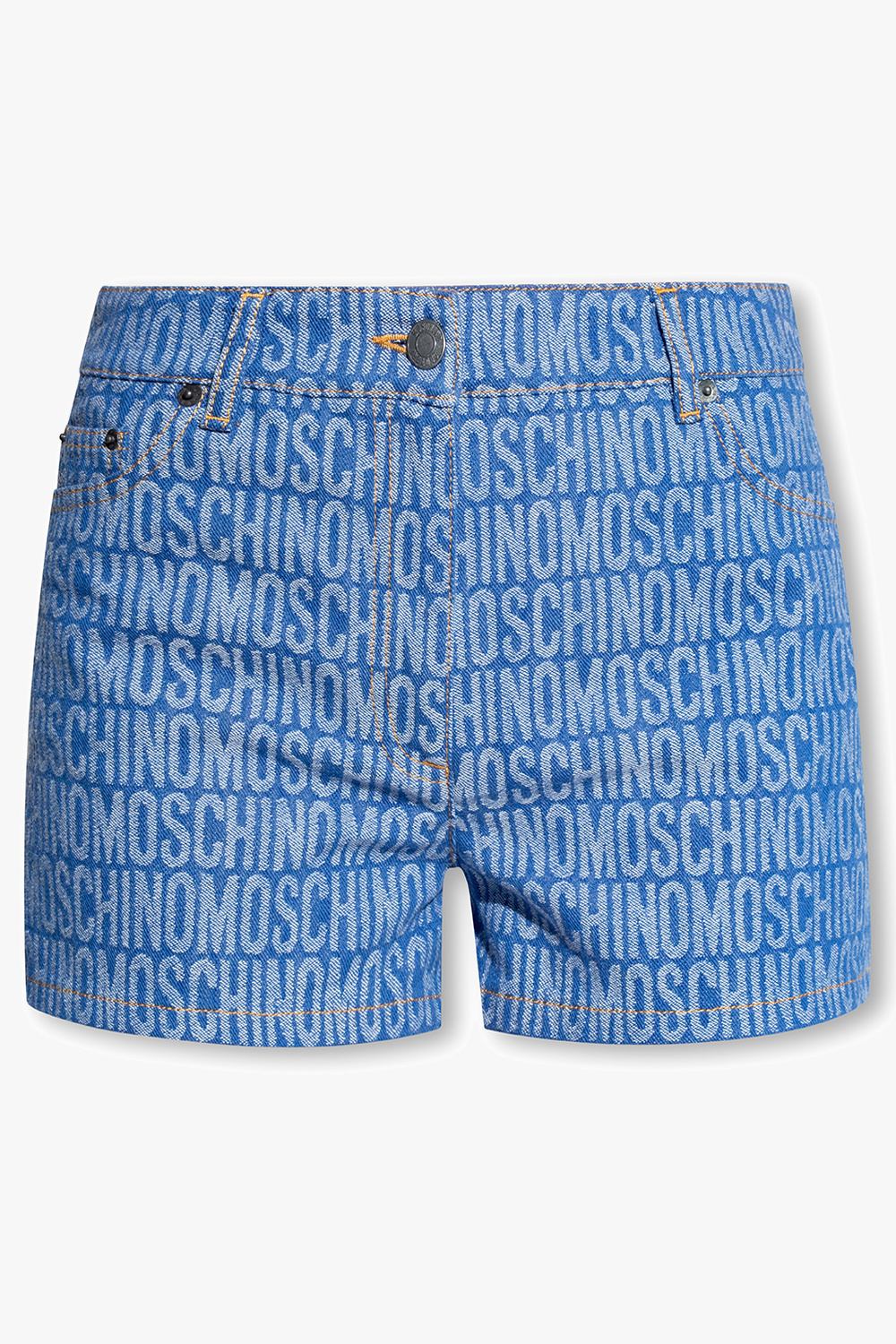 Moschino Calça Jeans Detalhe na Barra Feminina Sol Jeans