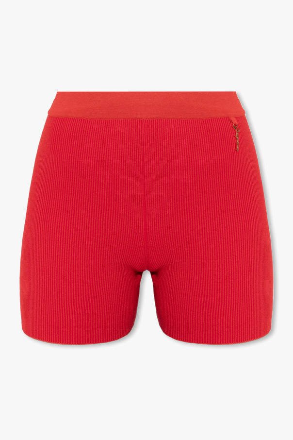 Jacquemus ‘Pralu’ ribbed tie shorts