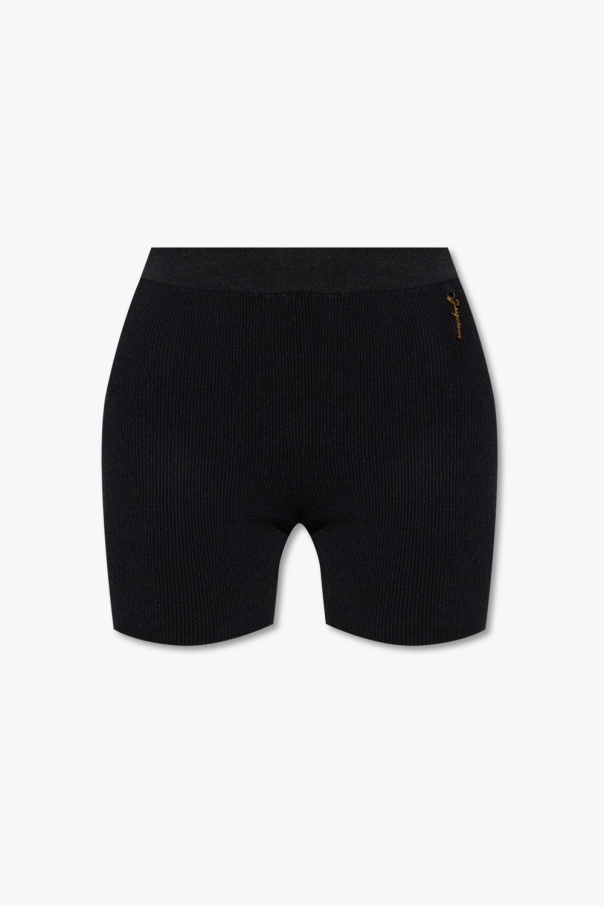 Jacquemus ‘Pralu’ ribbed Tie shorts