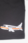 Mini Rodini Shorts with motif of airplane