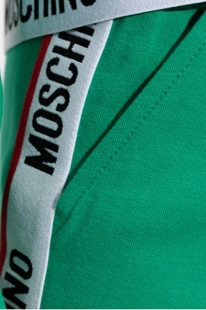 Moschino A BATHING APE® logo-patch long-sleeve T-shirt