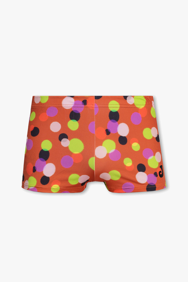 Swimming shorts with dotted pattern od Jacquemus