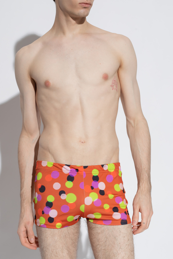 Jacquemus Swimming shorts with dotted pattern