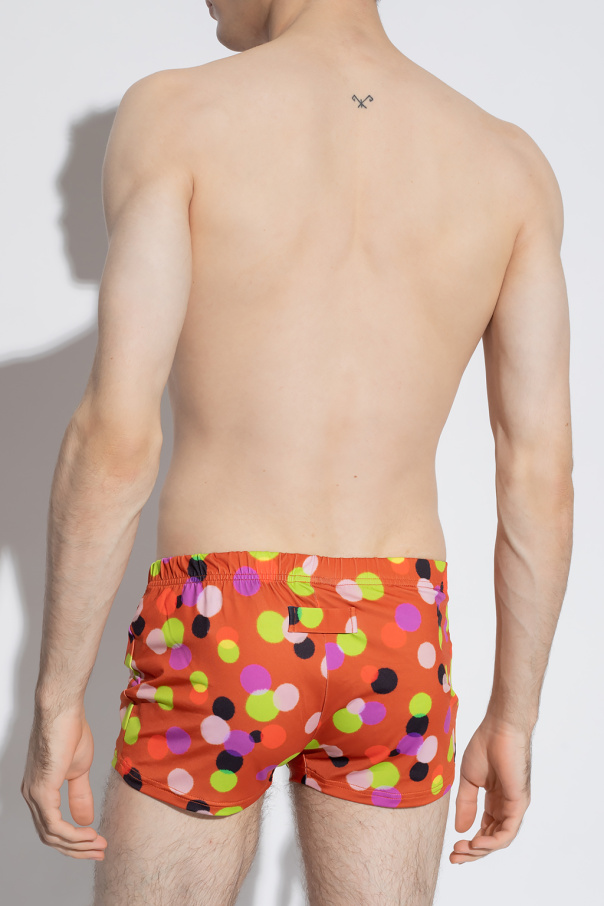 Jacquemus Swimming onsludvig shorts with dotted pattern