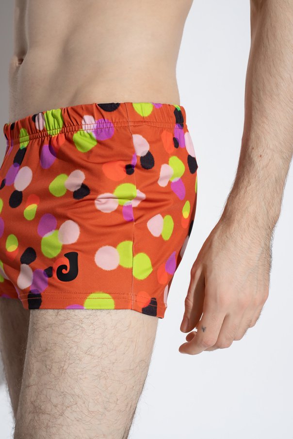 Jacquemus Swimming onsludvig shorts with dotted pattern