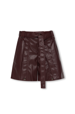 Faux leather shorts od Iceberg