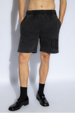 MISBHV Cotton shorts with logo