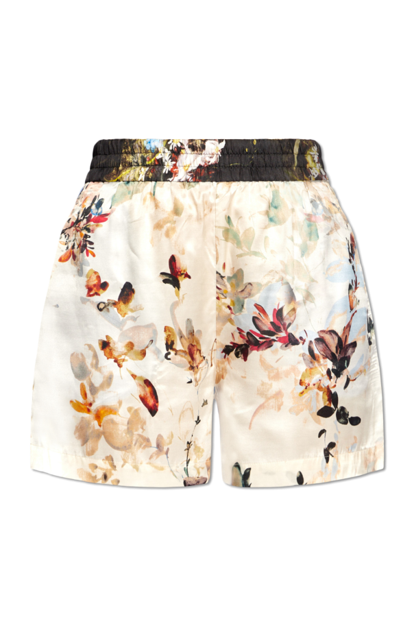 ‘Merci’ panelled shorts od Munthe