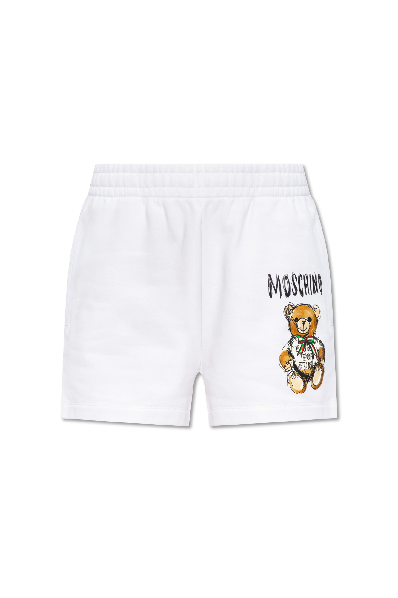 Moschino Shorts with logo, Women's Clothing