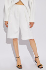 Jacquemus WHITE Bermuda Shorts 'Ovalo'