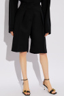 Jacquemus BLACK Bermudas 'Ovalo'