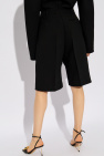 Jacquemus BLACK Bermudas 'Ovalo'