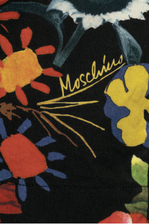 Moschino Szorty z motywem kwiatowym