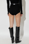 Jacquemus BLACK Shorts Maille Spiaggia